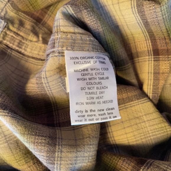 Horny Toad - 100% Organic Cotton - olive green/brown tones - Picture 8 of 8